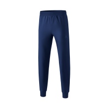 Erima Trainingshose (100% Polyester) lang navyblau Herren